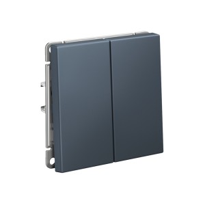 ARTGALLERY 2-клавишный ВЫКЛЮЧАТЕЛЬ КНОПОЧНЫЙ, сх.2, 10А, механизм, ГРИФЕЛЬ