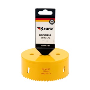 Коронка Bimetal 111мм KRANZ
