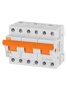 Модульный переключатель трехпозиционный МП-125 3P 125А TDM