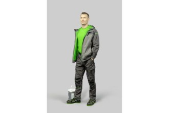 Брюки защитные темно-серые 2XL (56) LEMBERG