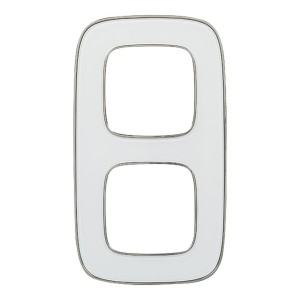 Valena Allure - Рамка 2 поста верт/гориз, зеркало