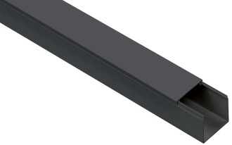 Кабель-канал 40х40 "ЭЛЕКОР" черный (24м) IEK