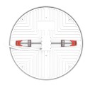 Светильник встраиваемый Gauss Elementary Adjustable Frameless модель FL круг 35W, 3200lm, 4000K, Ø223mm, монтаж 55-190, 1/30