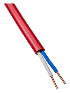 Кабель ВВГ-Пнг(А)-LS 2х1,5ок(N)-0,66 красный
