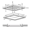 PPL 595/U OPAL 50w 6500K IP40 (219mA 22mm) (уп. 4*1шт) Jazzway