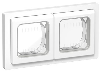 FLITE Рамка 2-местная IP55 Рпро-2-55-ФлБ белый IEK