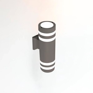 Фасадный светильник General GWL-2E27-M-IP65 Графит С двойным боковым рассеивателем Игнис