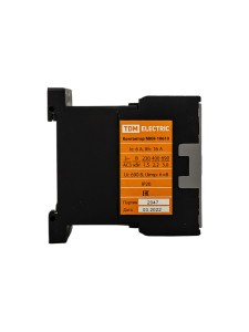 Миниконтактор МКН-10610 6А 400В 1НО TDM