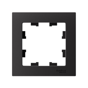 ATLASDESIGN 1-постовая РАМКА, КАРБОН