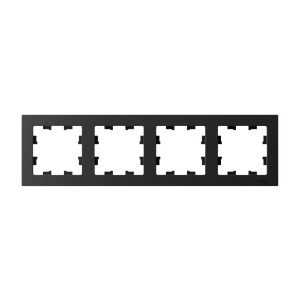 ATLASDESIGN 4-постовая РАМКА, универсальная, КАРБОН