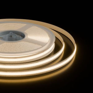 00-513 Светодиодная лента 24В, 14/4 Вт/м, smd5050, CCT 60 д/м, IP20, 900 Лм/м, ширина подложки 10мм, 5м, 3000K+6500К.