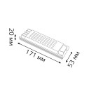 Блок питания Gauss 60W 12V IP20  ультратонкий 1/72