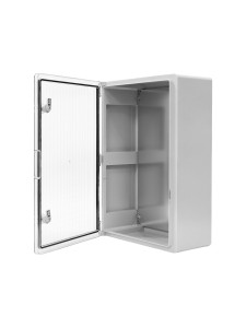 ПАНЕЛЬ ABS С ПЛАСТИКОВОЙ ПРОЗРАЧНОЙ КРЫШКОЙ 40X60X20