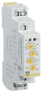 Реле контроля фаз ORF-06 трехфазное 220-460В AC IEK