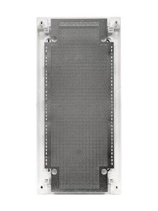 N48-ALFA IT, Щит навесной мультимедийный, 4 ряда, прозрач. дверца, IP40