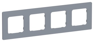 FLITE Рамка 4-местная РУ-4-К-ФлМ маренго IEK