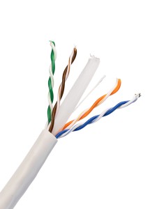 ITK Витая пара U/UTP кат.6 4х2х23AWG solid PVC серый (305м)