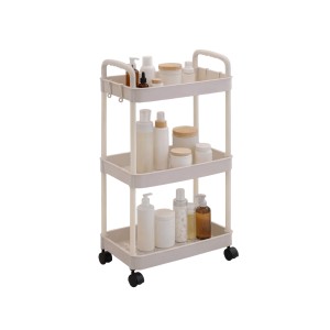 CP VSC-01-wh этажерка пластиковая на колесах