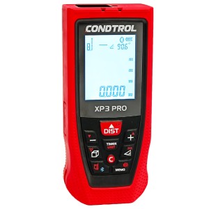 Дальномер лазерный XP3 Pro (Красный / 120 м/ +- 1.5 мм / 3хAAA Smatr Measure / Чехол), CONDTROL