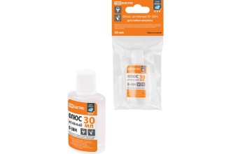 Флюс активный Ф-38Н, для пайки нихрома, 30 мл, дозатор, инд. упаковка, серия "Алмаз" TDM