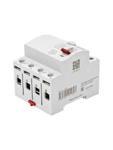 Устройство защитного отключения УЗО ВДТ YON MAX MDL100, 4P, 30mA, 40A, тип АС DKC