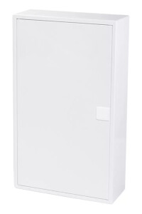 N36-ALFA IT, Щит навесной мультимедийный, 3 ряда, белая дверца, IP40