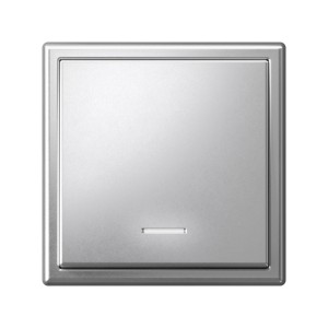 ARTGALLERY 1-клавишный ВЫКЛЮЧАТЕЛЬ с подсветкой, сх.1а, 10АХ, механизм, АЛЮМИНИЙ