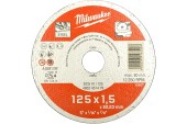 Отрезной диск SCS 41/125х1,5 1шт Milwaukee