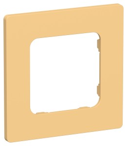 FLITE Рамка 1-местная РУ-1-К-ФлЗ золотарник IEK