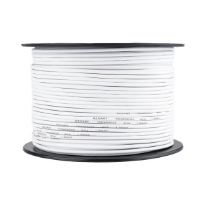 Провод ПГВА 1х1,00мм², белый, бухта 100м REXANT