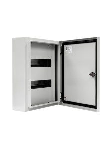 Корпус металлический распределительный ЩРн-24з (410х330х120мм) IP54 GENERICA