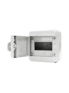 TEKFOR Корпус пластиковый КМПн-6 IP65 серая непрозрачная дверь IEK