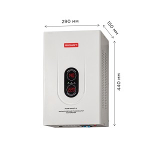 Стабилизатор напряжения настенный АСНN-8000/1-Ц REXANT