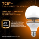 Лампа Gauss G95 16W 1480lm 3000K E27 LED 1/20