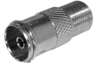 Переходник гнездо F – гнездо TV REXANT