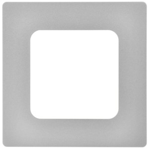 FLITE Рамка 1-местная РУ-1-К-ФлА алюминий IEK