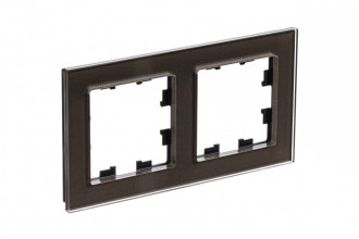 ATLASDESIGN NATURE 2-постовая РАМКА, ОРГАНИЧЕСКОЕ СТЕКЛО МОККО