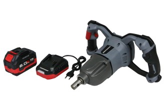 Аккумуляторный бесщеточный бур E0282 PROFIPOWER AM-20B (20В, 90Нм, Li-ion-1шт, 6.0Ач, 6 скоростей, З/У, в коробке)