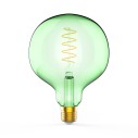 Лампа Gauss Filament G125 5W 190lm 1800К Е27 green flexible LED 1/10