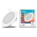 Свет-ик даунлайт Gauss Smart Home 7W 650lm 2700-4000К 220-240V IP20 105*35мм изм.цв.тем+дим LED 1/30