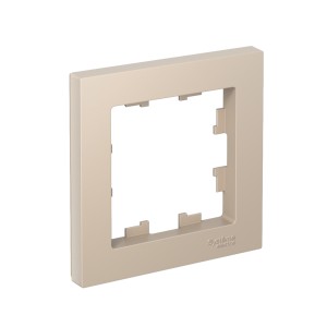 ATLASDESIGN 1-постовая РАМКА, ПЕСОЧНЫЙ