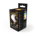 Лампа Gauss Filament G95 10W 1070lm 3000К Е27 milky диммируемая LED 1/20