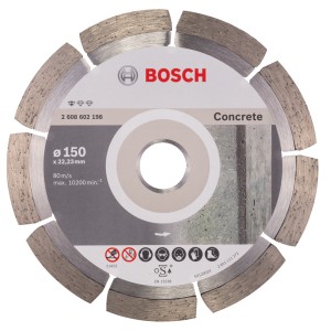 Алмазный круг 150x22,23 мм Standard for Concrete, BOSCH