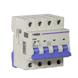 FMB-C 10kA 4P 06 х-ка C Автоматический выключатель