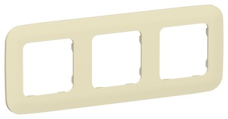 FLITE Рамка 3-местная РУ-3-А-ФлН навахо IEK