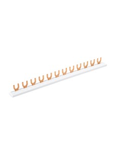 Шина соединительная типа FORK F-1L-210/10, 1Pх12, 10 мм2, 63A, L=210 мм (NVA)