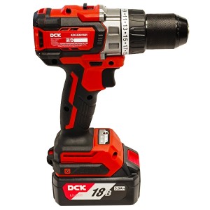 Дрель-шуруповерт аккумуляторная ударная KDJZ20160I (18V / 2*5.0 Ah / 160Nm / BL / Кейс), DCK