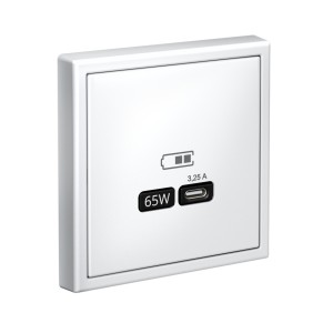 ARTGALLERY USB РОЗЕТКА тип-С 65Вт высокоскор.заряд. QC, PD, механизм, ЛОТОС