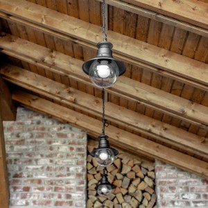 GL 3002H / Светильник садово-парковый Talli H черный