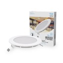 Светильник Gauss Slim круг 9W 660lm 4000K 180-265V IP20 монтаж Ø130 145*22 LED 1/20